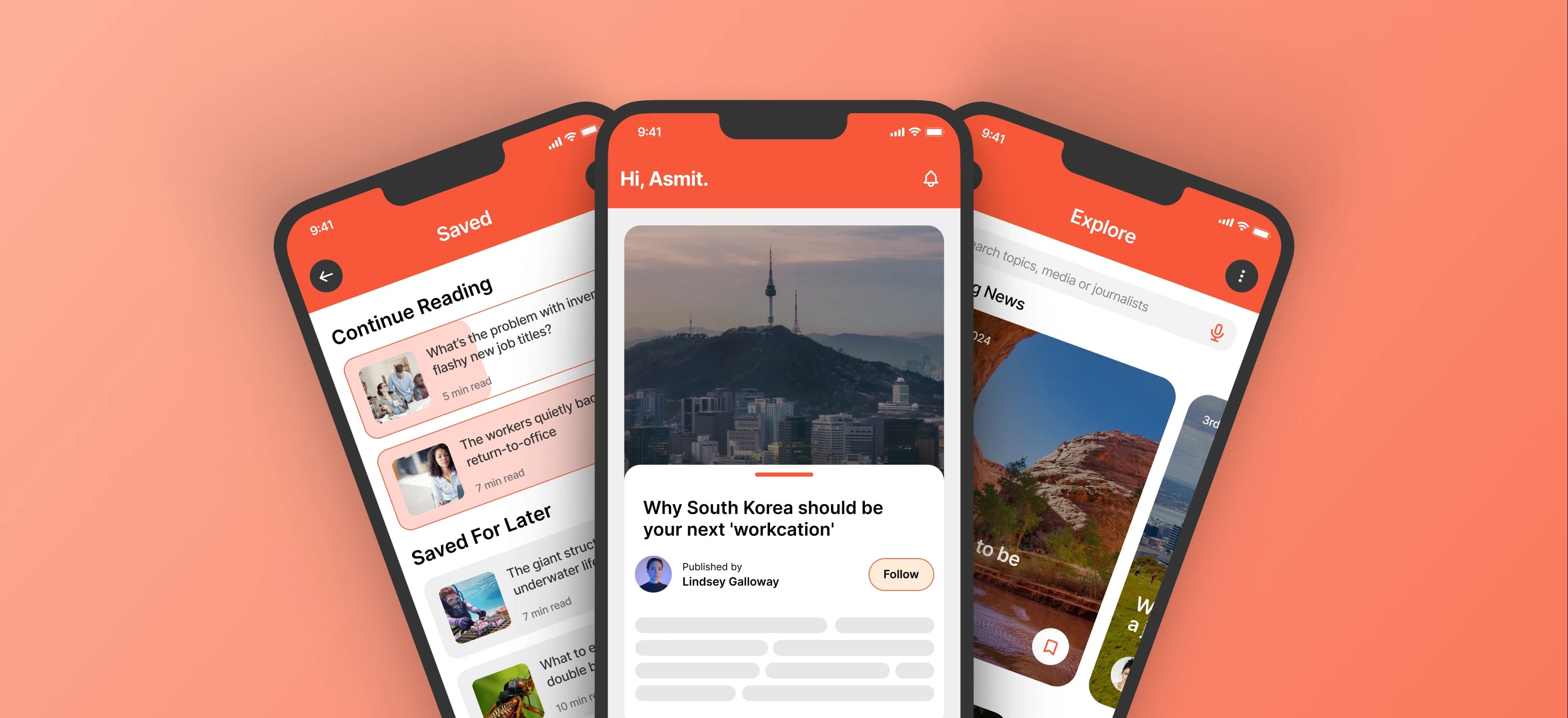 SwipeRead: On-the-Go Reading Experience