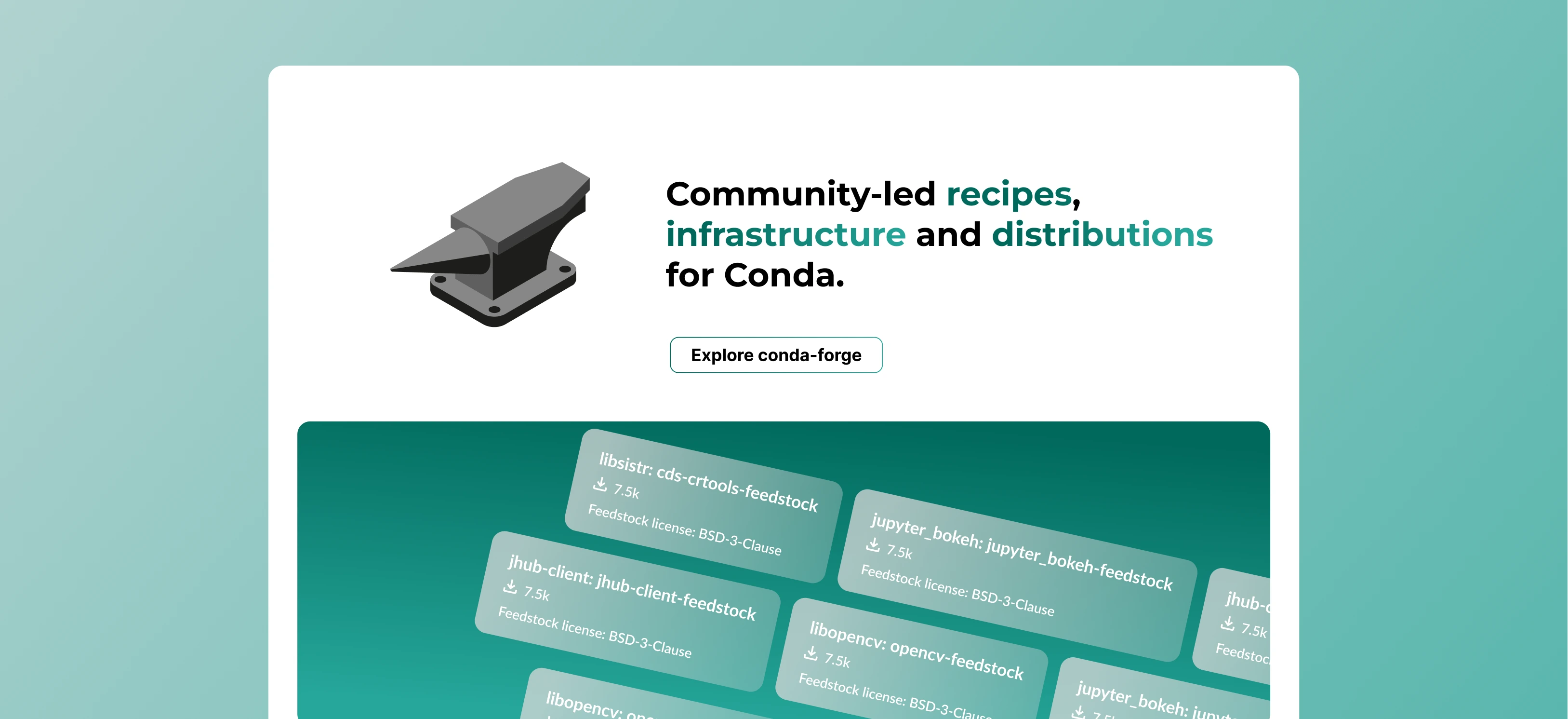 conda-forge Website Redesign
