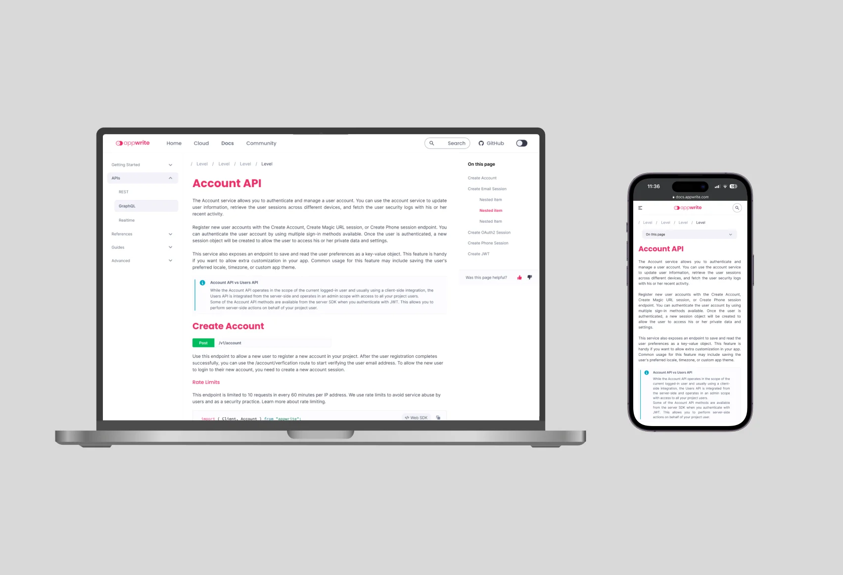 device mockup