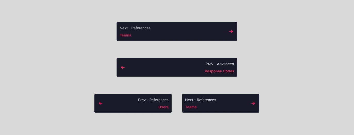 prev/next doc navigation