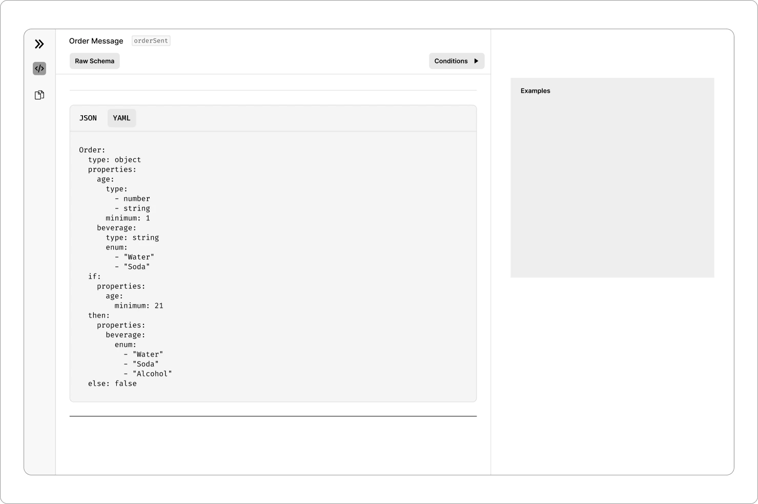 Collapsible Schema