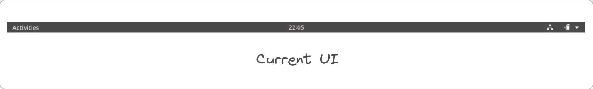 Top Bar Current UI