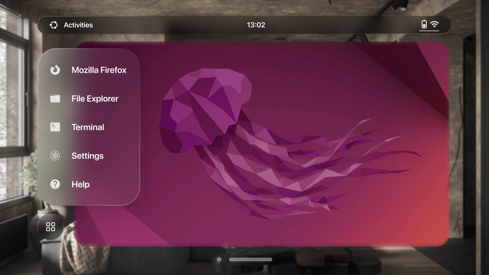 Home with extended navigation bar final design