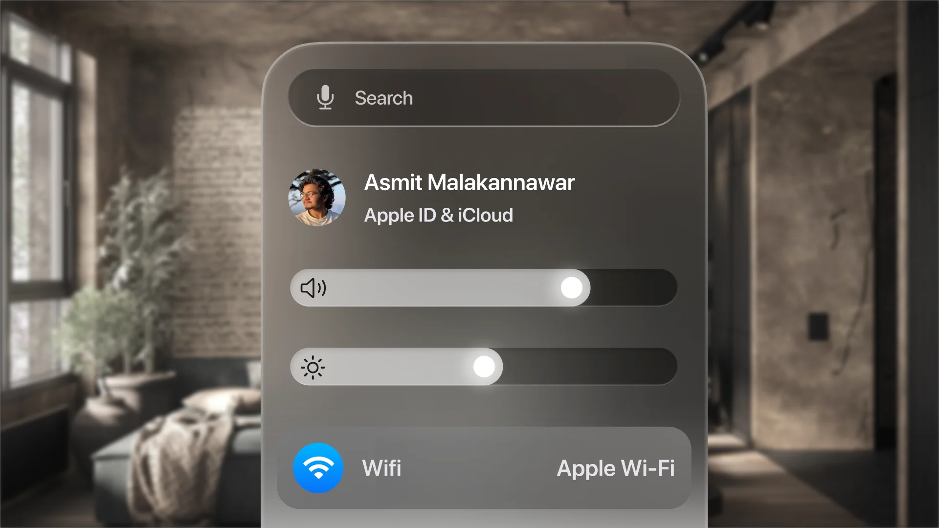 Quick Settings Zoomed In