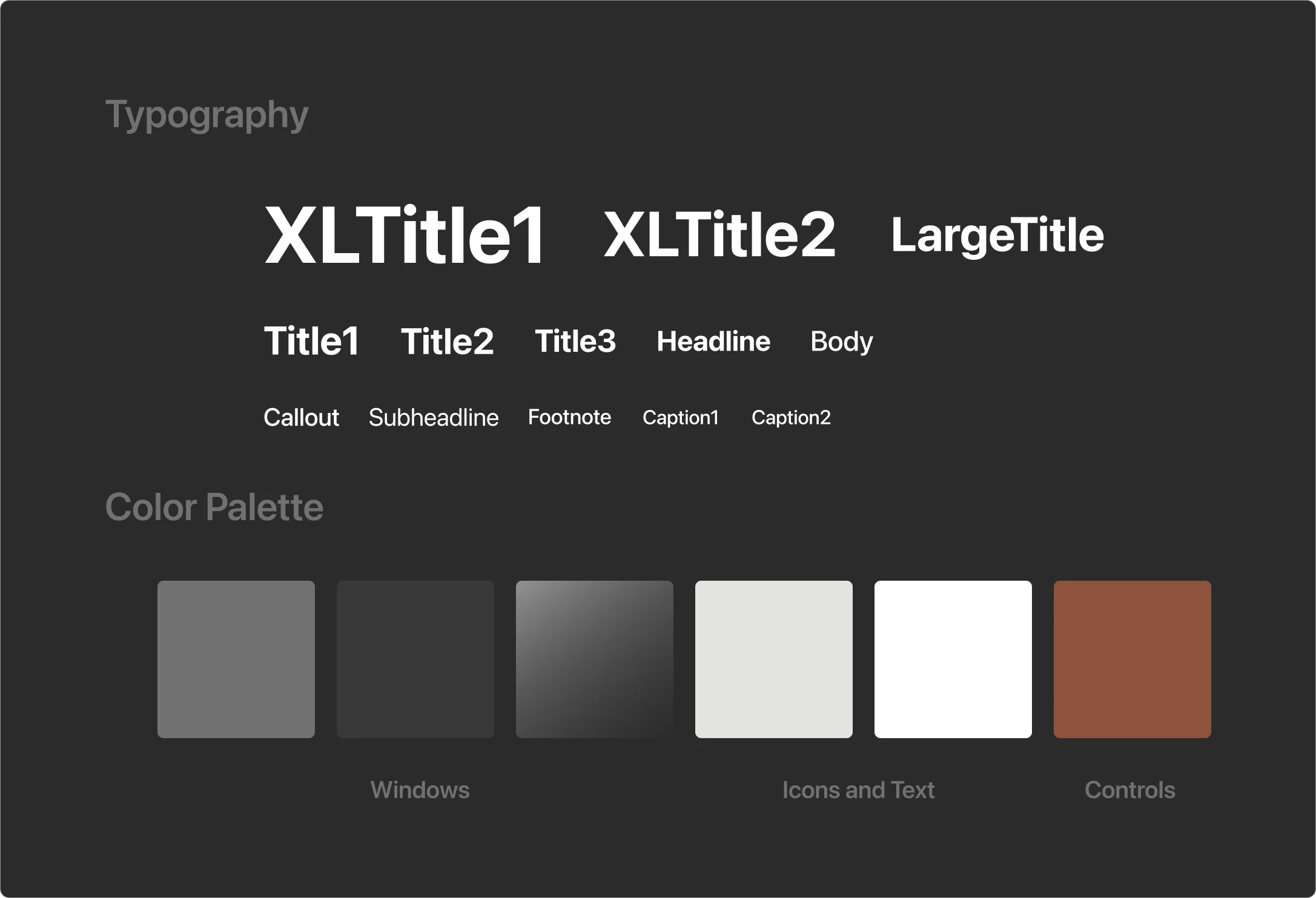 Style Guide